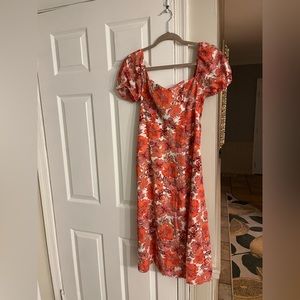 Pink floral hello molly dress - never worn